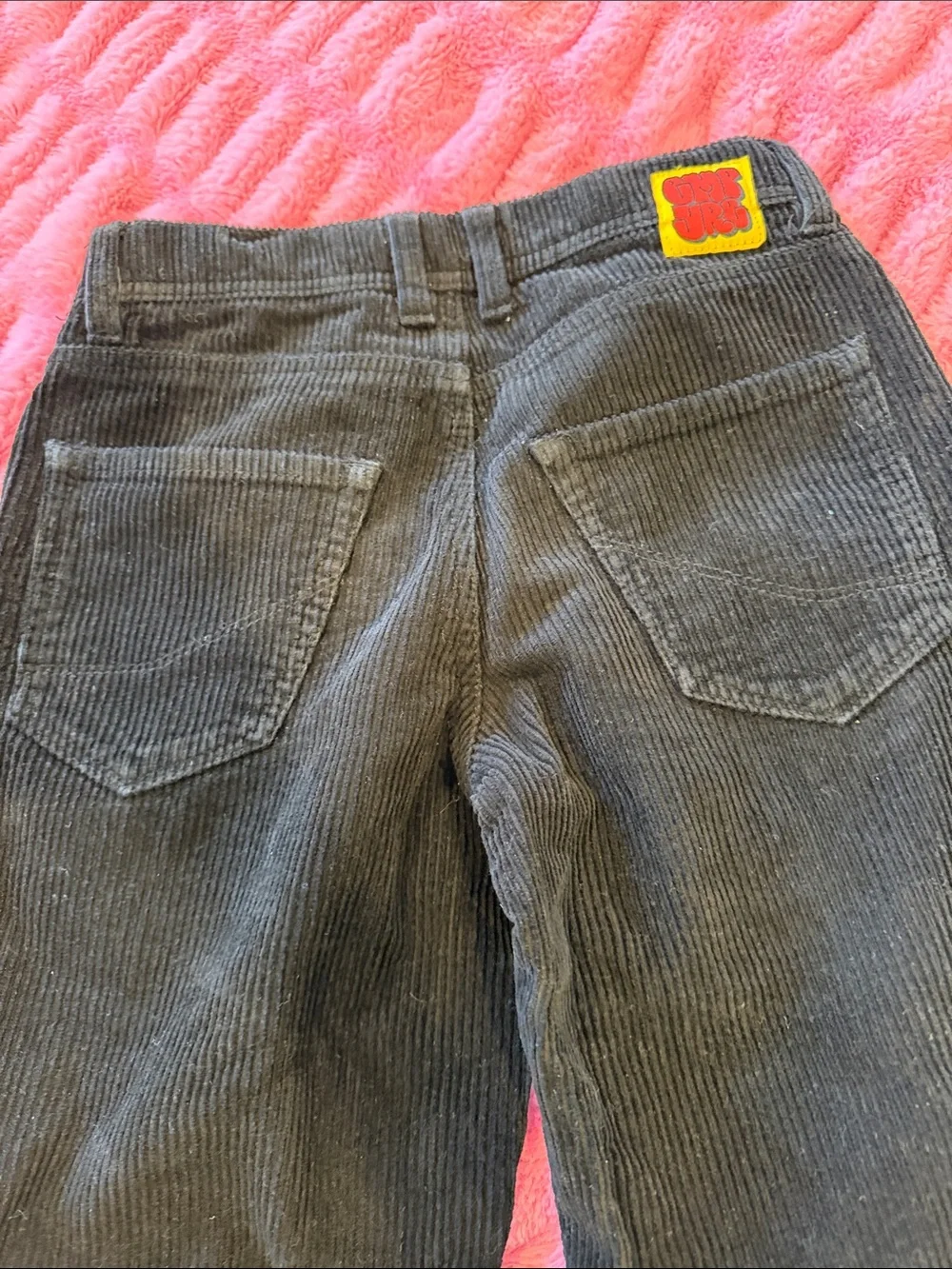 Empyre Black Corduroy Kids Jeans